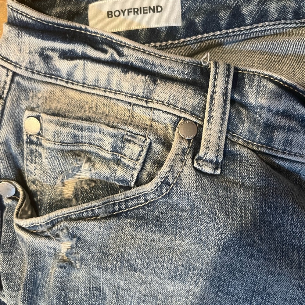 Torrid Distressed Boyfriend Jean - Picture 3 of 4
